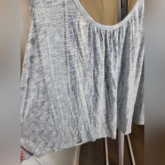 Lucky Brand Floral Boho Babydoll Reversible Tank Medium - Picture 6 of 8